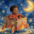 Milo and the Midnight Rocket — Bedtime Picture Book for Kids Ages 4-8 (PDF + EPUB)