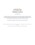 Cover — AI Product Ads That Don't Look AI, The Revolutionary Media Prompt Pack